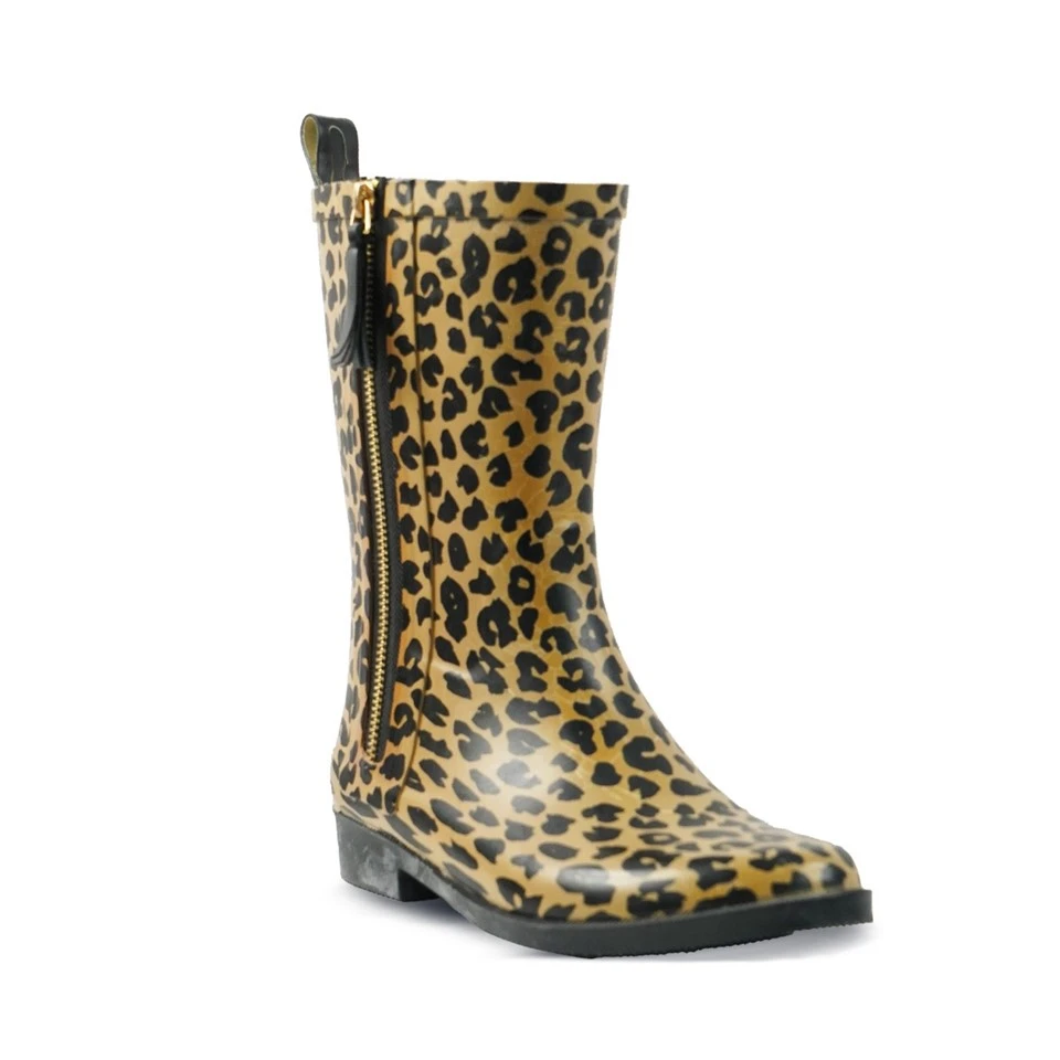 Ladies Ankle Wellies With Zips